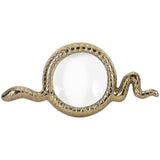 Snake Magnifying Glass, Gold