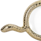 Snake Magnifying Glass, Gold