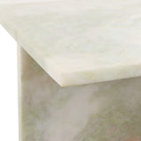 Elegant Boho Glam Accent Table, Green