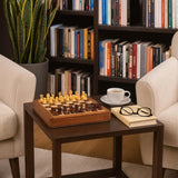Magnetic Chess Set, Natural
