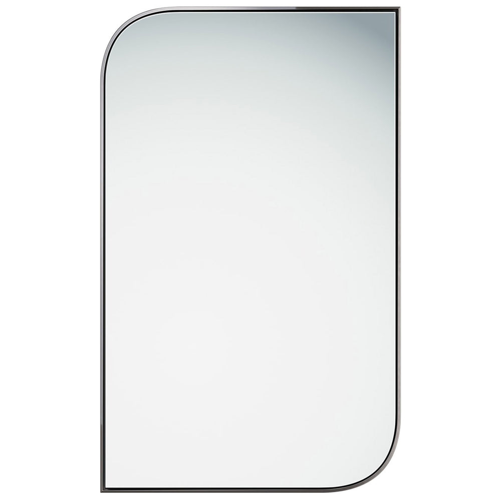 Amara Mirror, Polished Nickel-Accessories-High Fashion Home