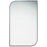 Amara Mirror, Polished Nickel-Accessories-High Fashion Home