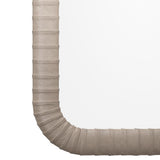 Beretta Leather Small Mirror, Beige-Accessories-High Fashion Home
