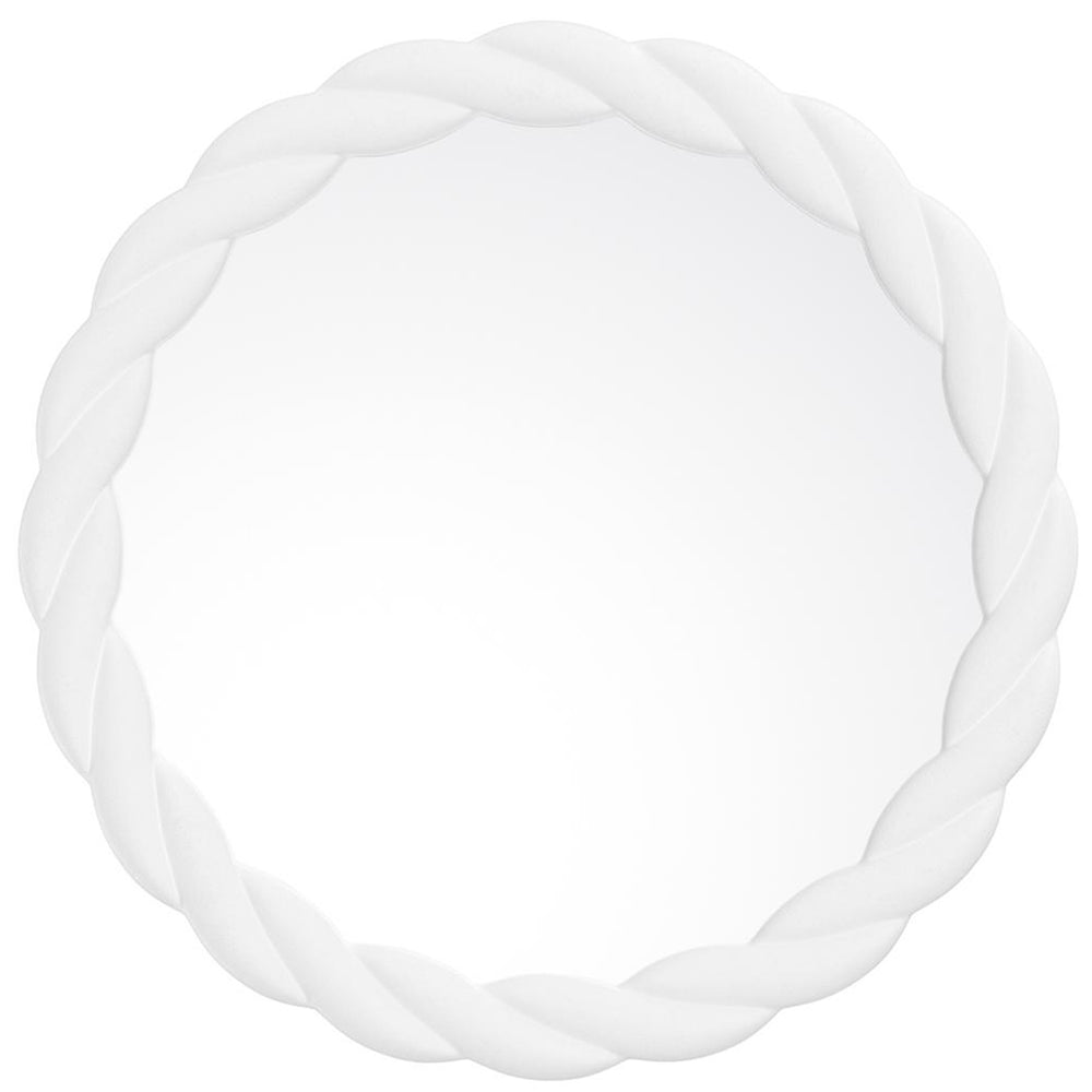 Saylor Mirror, White