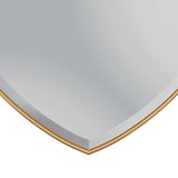 Gem Mirror, Antique Gold Leaf