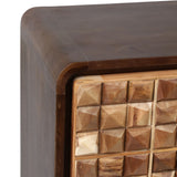 Geo 2 Door Cabinet, Natural