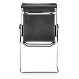 Lider Plus Conference Chair Black, Set of 2-Furniture - Office-High Fashion Home
