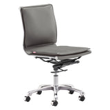 Lider Plus Armless Office Chair by Zuo