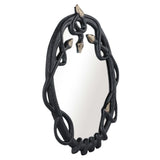 Snake Mirror, Black