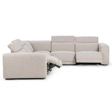 Knoxville 5 Piece Power Recliner Sectional, Gray