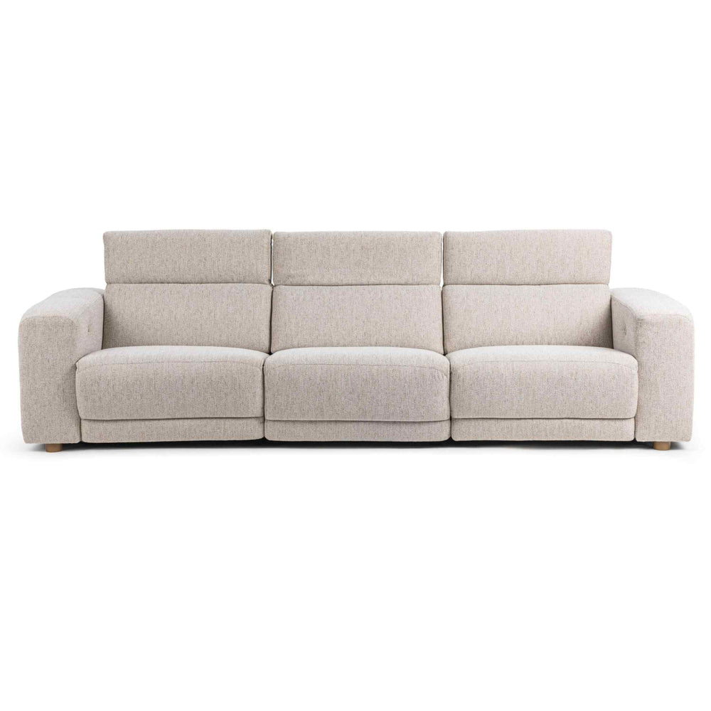 Knoxville 3 Piece Power Reclining Sofa, Gray