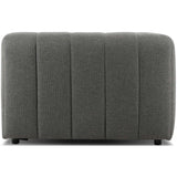 Gwen Outdoor 3-Piece Sofa, Hayes Charcoal-Furniture - Sofas-High Fashion Home