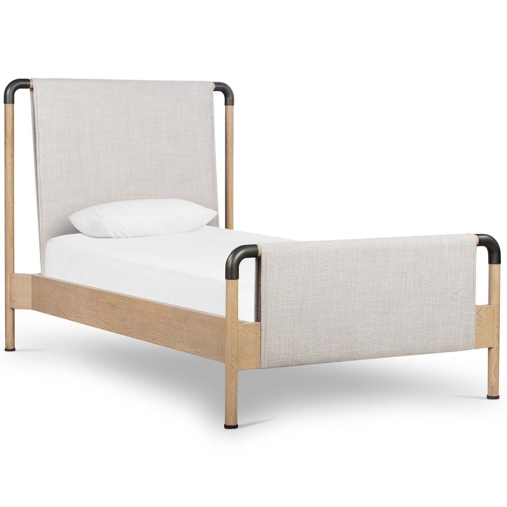 Harriett Twin Bed, Gibson Wheat by Four Hands