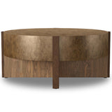 Bingham Coffee Table, Antiqued Brass by Four Hands