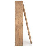 Bane Double Bookshelf W/ Ladder, Smoked Pine by Four Hands — SID_1
