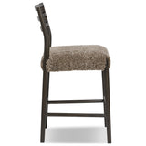Glenmore Counter Stool, Taupe Shearling by Four Hands — SID_1