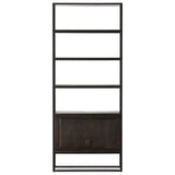 Kelby Bookcase, Gunmetal by Four Hands — BCK_1