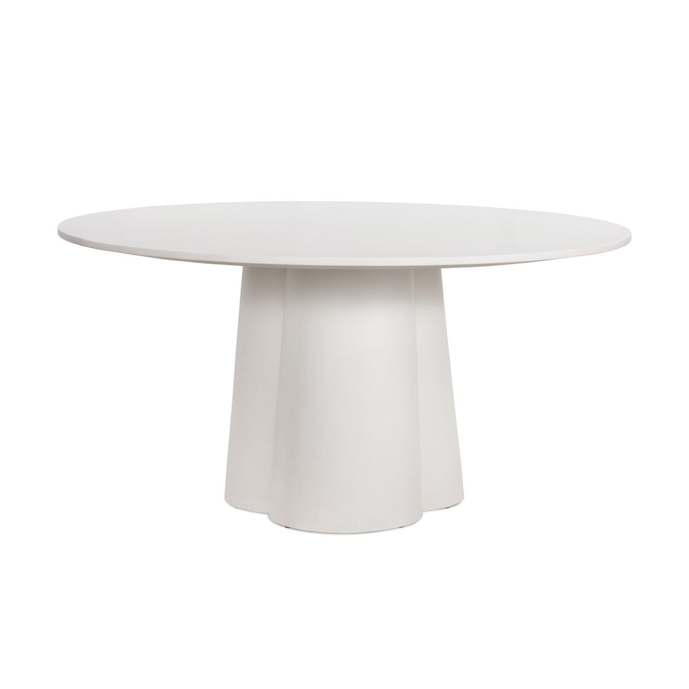 Granada Dining Table, White Concrete by Four Hands — PRM_1