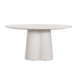 Granada Dining Table, White Concrete by Four Hands — FRT_1