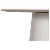 Granada Dining Table, White Concrete by Four Hands — DET_1