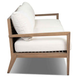 Amaya Outdoor Sofa, Lorel Ivory by Four Hands