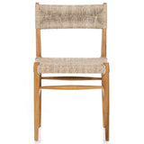Lomas Outdoor Dining Chair, Vintage White, Set of 2-Furniture - Dining-High Fashion Home