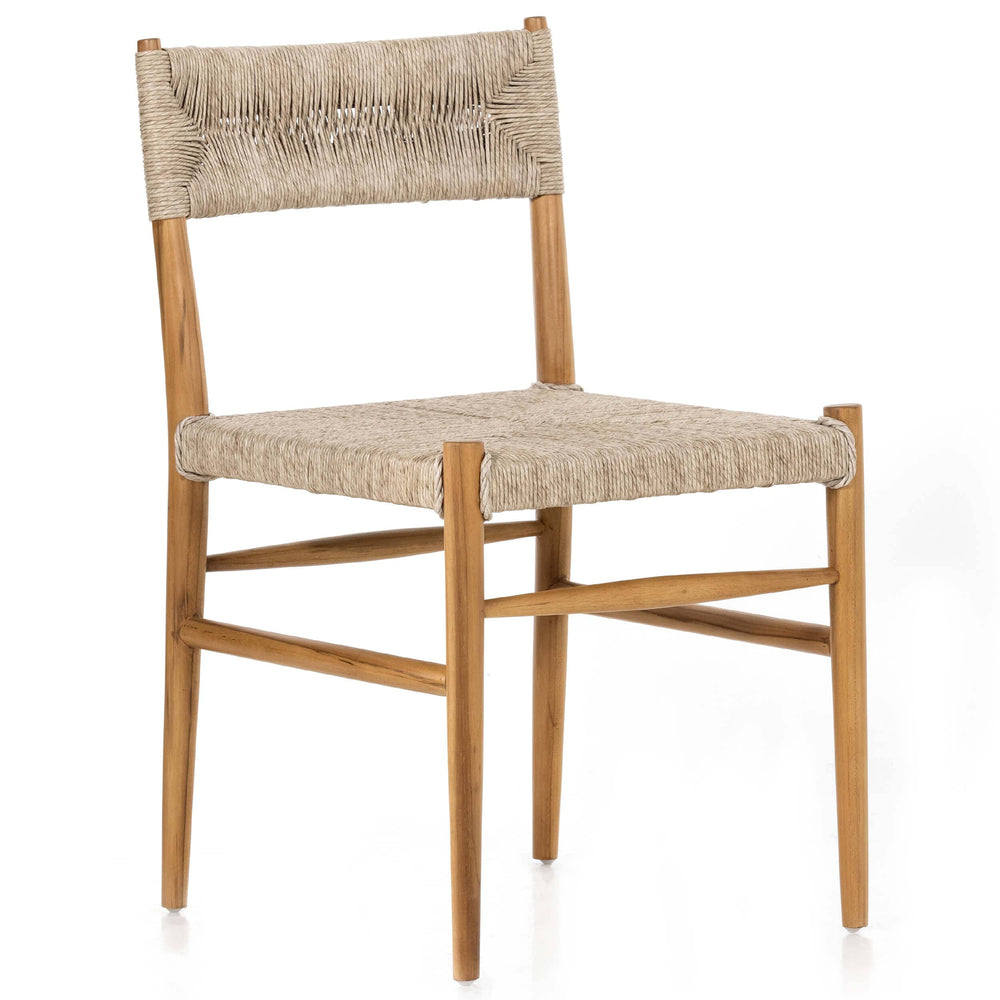 Lomas Outdoor Dining Chair, Vintage White, Set of 2-Furniture - Dining-High Fashion Home