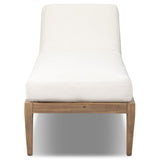Amaya Outdoor Adjustable Chaise Lounge, Lorel Ivory by Four Hands