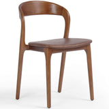 Amare Leather Dining Chair by Four Hands