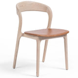 Amare Leather Dining Chair by Four Hands