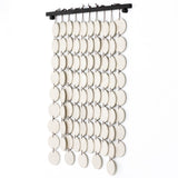 Ceramic Wall Hanging, Speckled Cream by Four Hands
