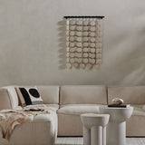 Ceramic Wall Hanging, Speckled Cream by Four Hands