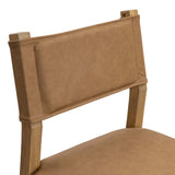 Ferris Leather Bar & Counter Stool, Maestro Camel by Four Hands