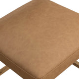 Ferris Leather Bar & Counter Stool, Maestro Camel by Four Hands
