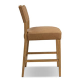 Ferris Leather Bar & Counter Stool, Maestro Camel by Four Hands