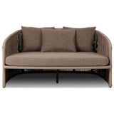 Porto Outdoor Daybed, Ellor Brown by Four Hands — FRT_1