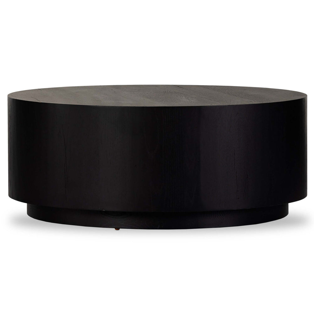 Humphrey Round Coffee Table, Coal
