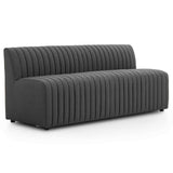 Augustine 72" Dining Bench, Boucle Charcoal by Four Hands
