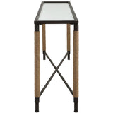 Braddock Console Table, Black-Furniture - Accent Tables-High Fashion Home
