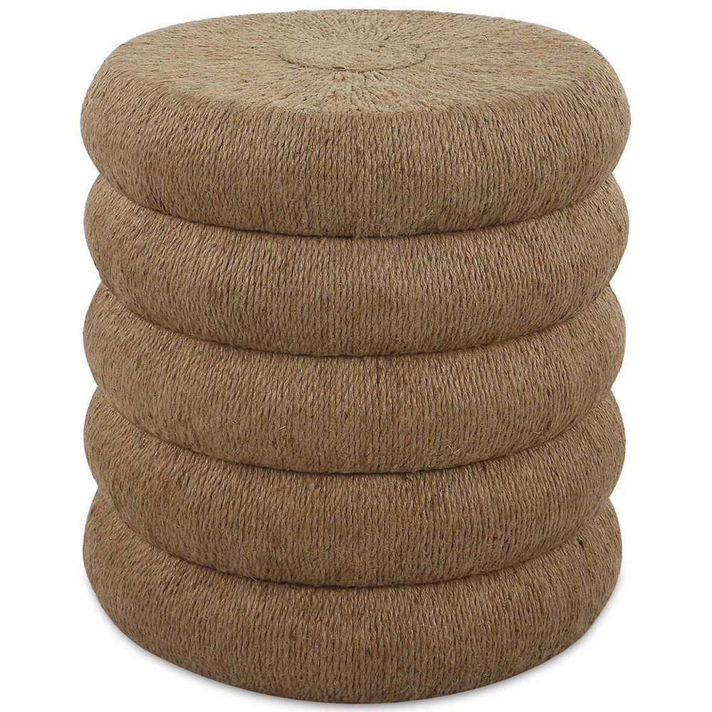 Capitan Side Table, Natural-Furniture - Accent Tables-High Fashion Home
