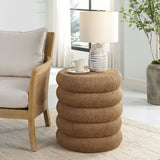 Capitan Side Table, Natural-Furniture - Accent Tables-High Fashion Home