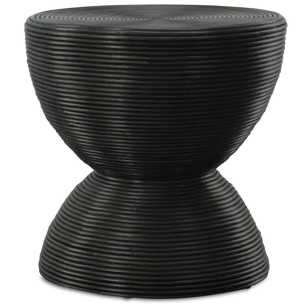 Bongo Side Table, Black-Furniture - Accent Tables-High Fashion Home