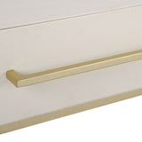 Jewel Desk, White-Furniture - Office-High Fashion Home