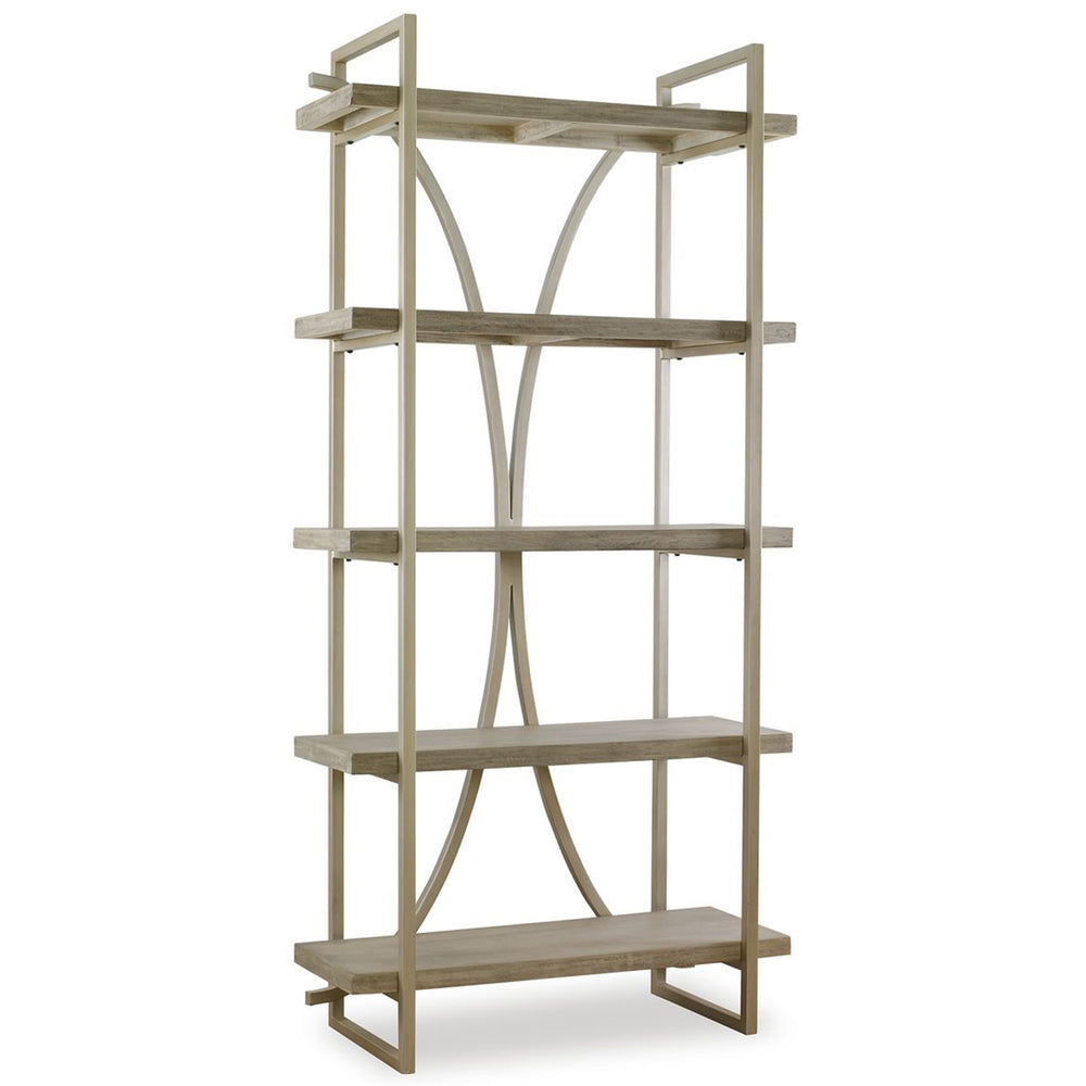 Sway Etagere, Silver Leaf-Furniture - Storage-High Fashion Home