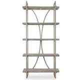 Sway Etagere, Silver Leaf-Furniture - Storage-High Fashion Home