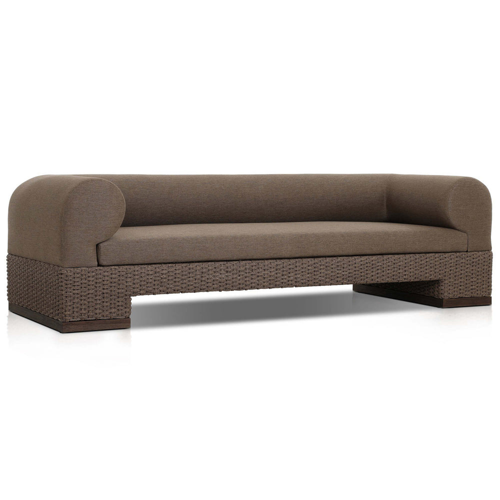 Joss Outdoor Sofa, Ellor Brown-Furniture - Outdoor-High Fashion Home