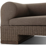 Joss Outdoor Sofa, Ellor Brown-Furniture - Outdoor-High Fashion Home