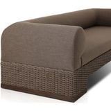 Joss Outdoor Sofa, Ellor Brown-Furniture - Outdoor-High Fashion Home