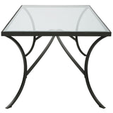 Alayna Coffee Table, Black-Furniture - Accent Tables-High Fashion Home