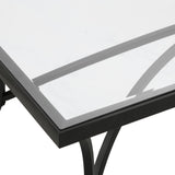 Alayna Coffee Table, Black-Furniture - Accent Tables-High Fashion Home